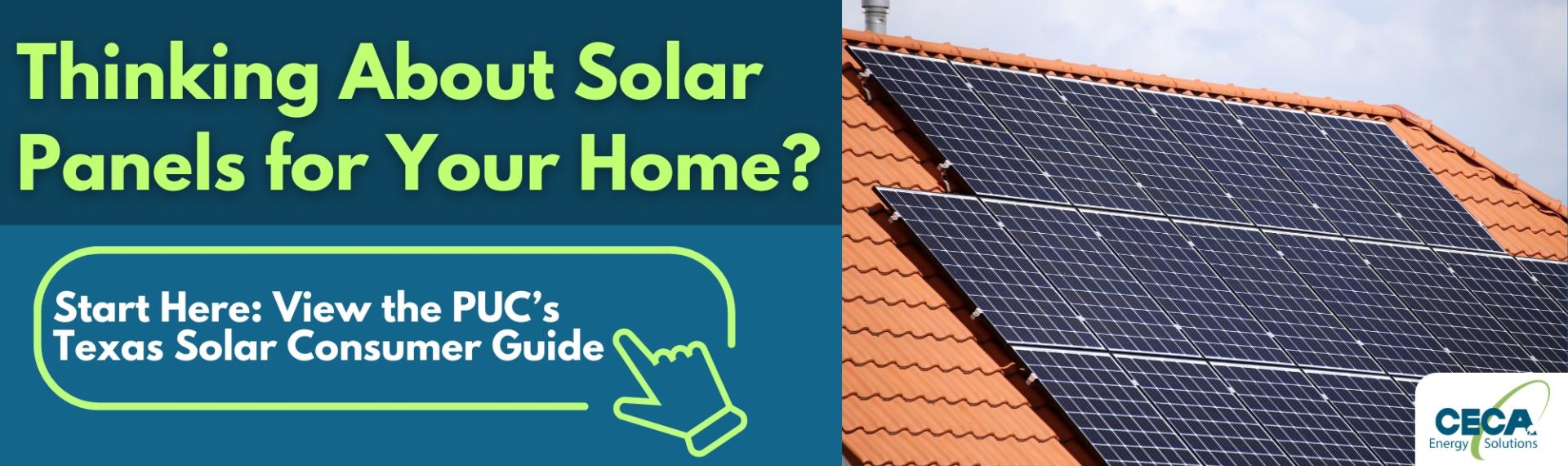 Solar Panels for Your Home